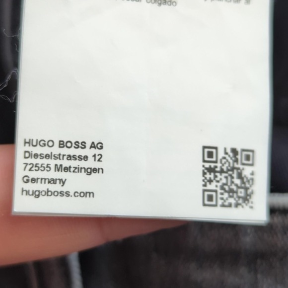 Hugo Boss Jeans Mens 36x34 Gray Slim Fit Cashmere Touch Stretch Italian Denim - Picture 12 of 15